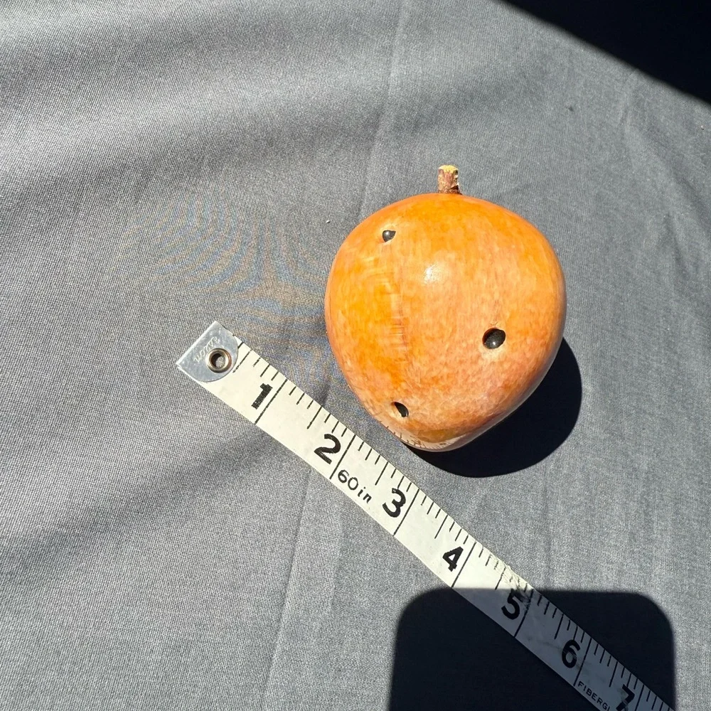 ✨ Vintage Onyx Stone Fruit Bowl | MCM Hand-Carved Alabaster Fruit Display ✨ - Picture 8 of 13